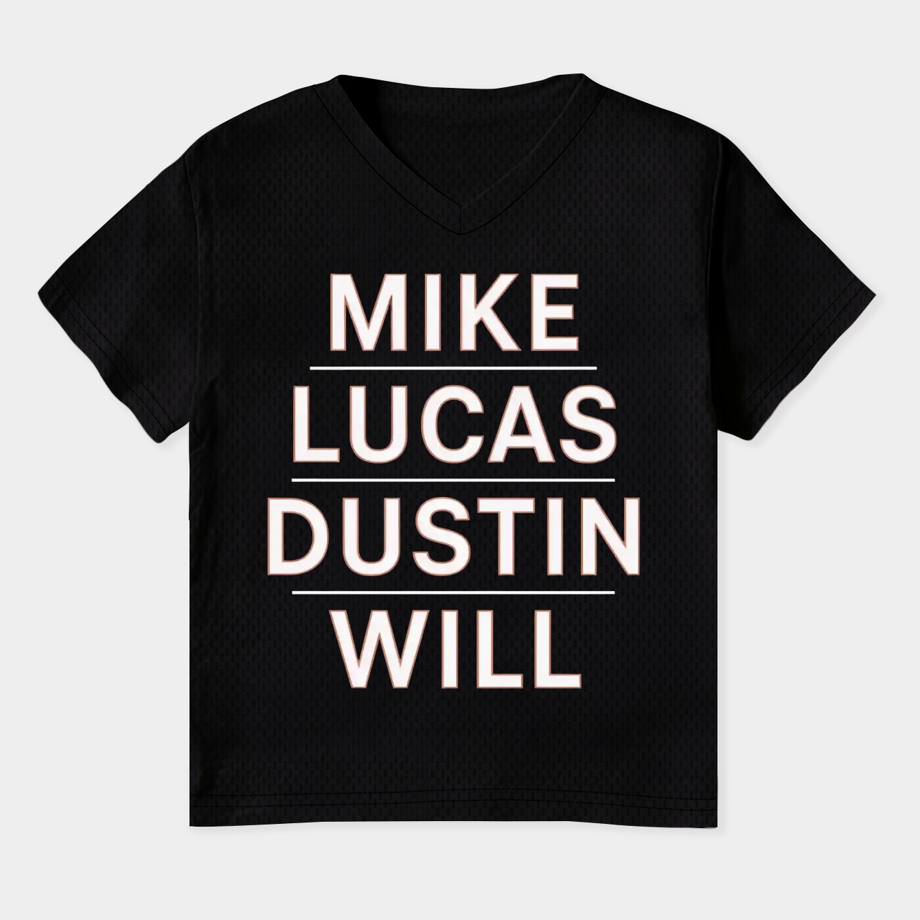 Stranger Things Character Names Women's Plus Size V-Neck T-Shirt