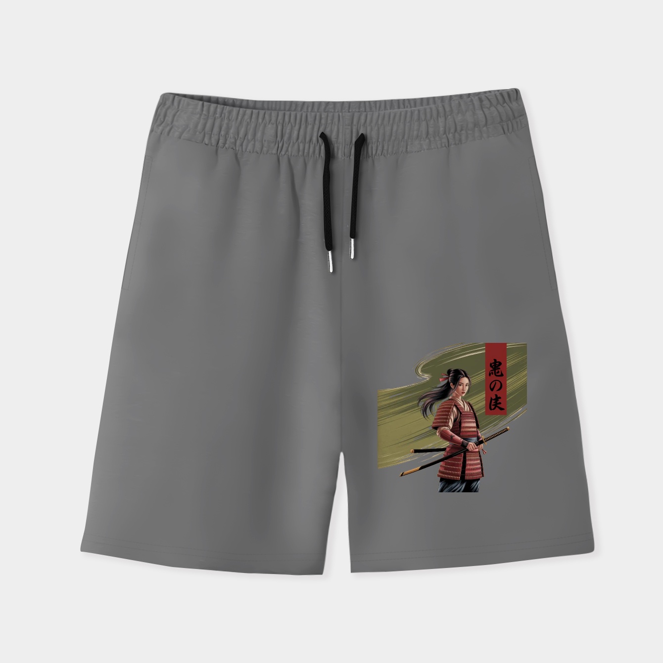Kpop Demon Slayer Girl Men's Quick-Dry Athletic Shorts