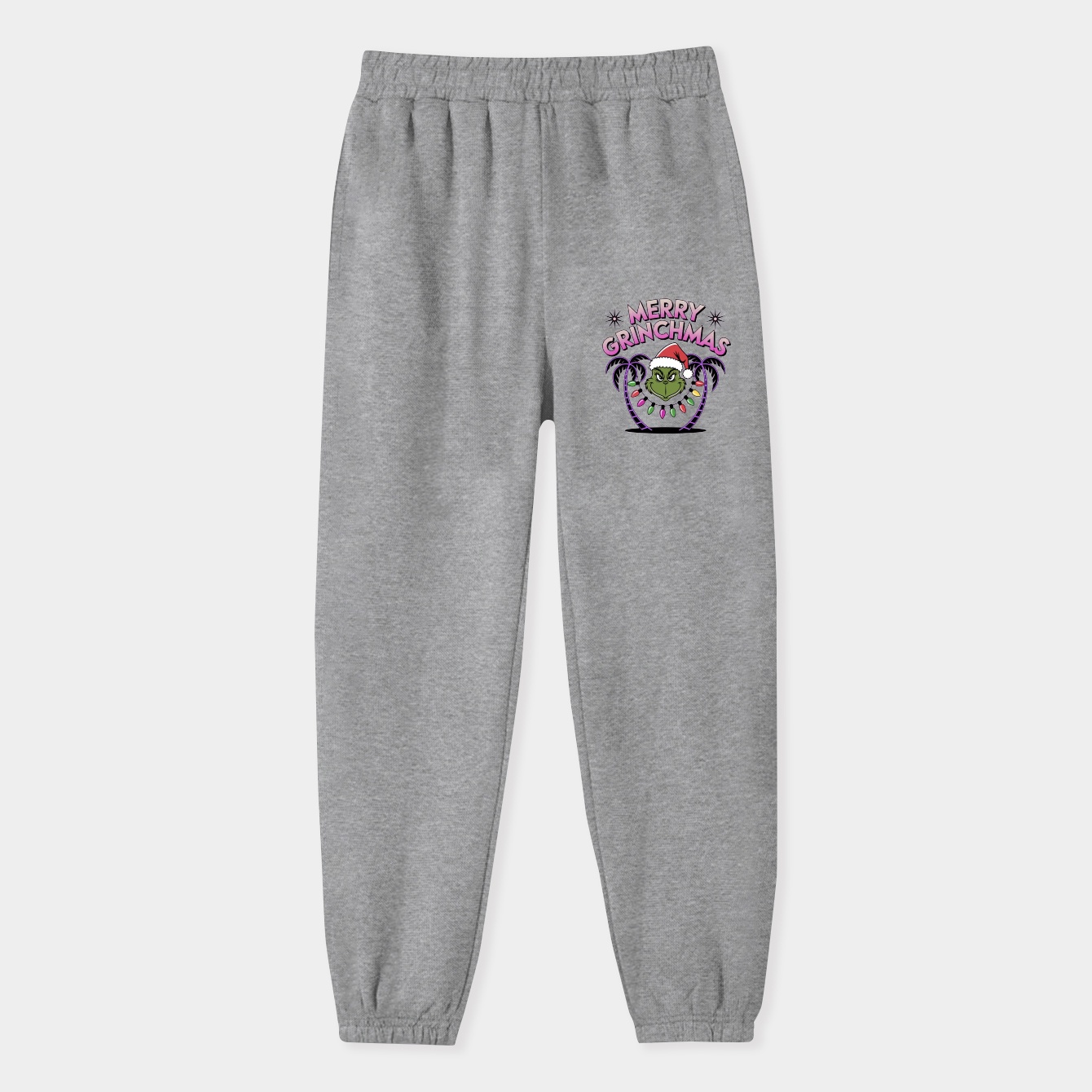 Vaporwave Merry Grinchmas Vibes Women's Sweatpants