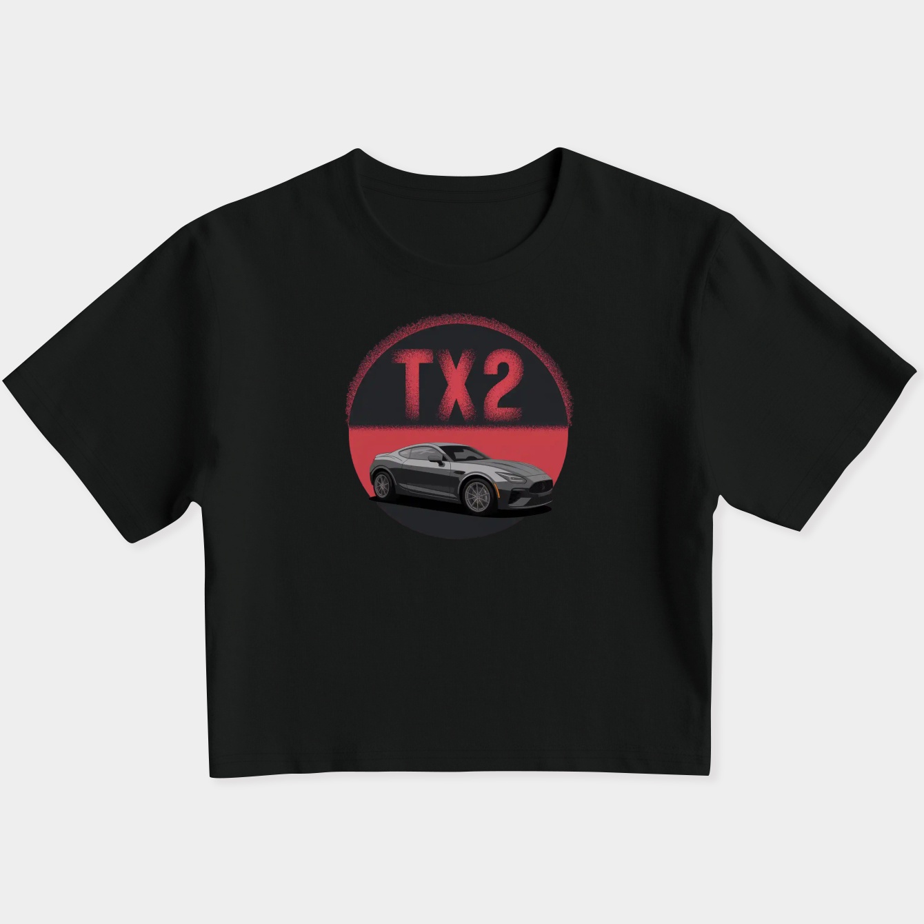 TX2 Logo Women's Slim Fit Baby Tee