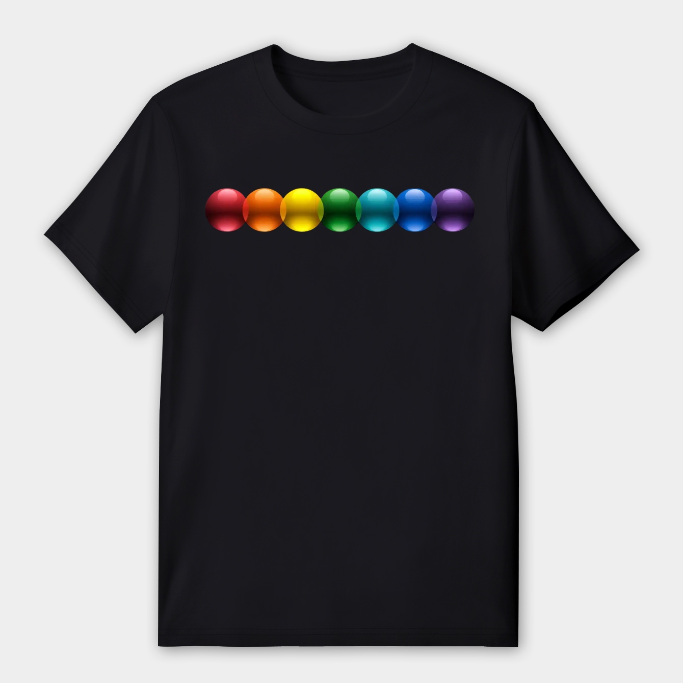 Pride Circles Rainbow Dots Women's Premium Soft T-Shirt