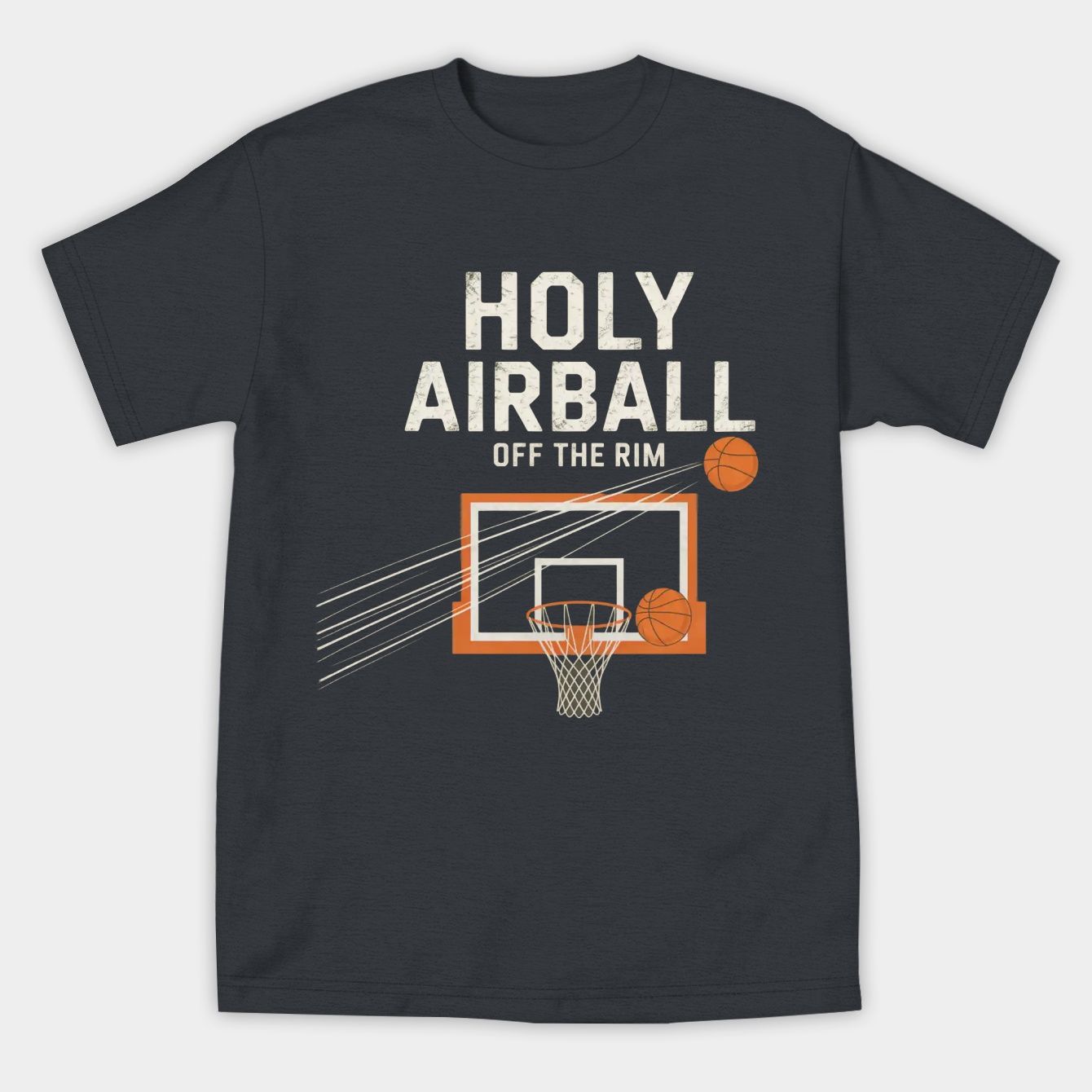 Holy Airball Vintage Basketball Humor