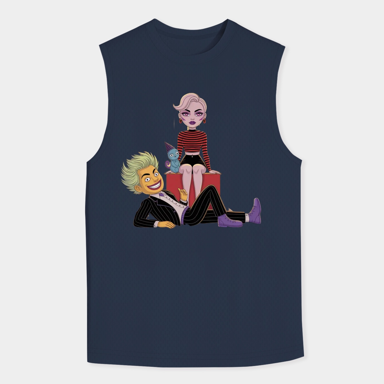 GHOST WITH THE MOST Men's Big & Tall Tank Top