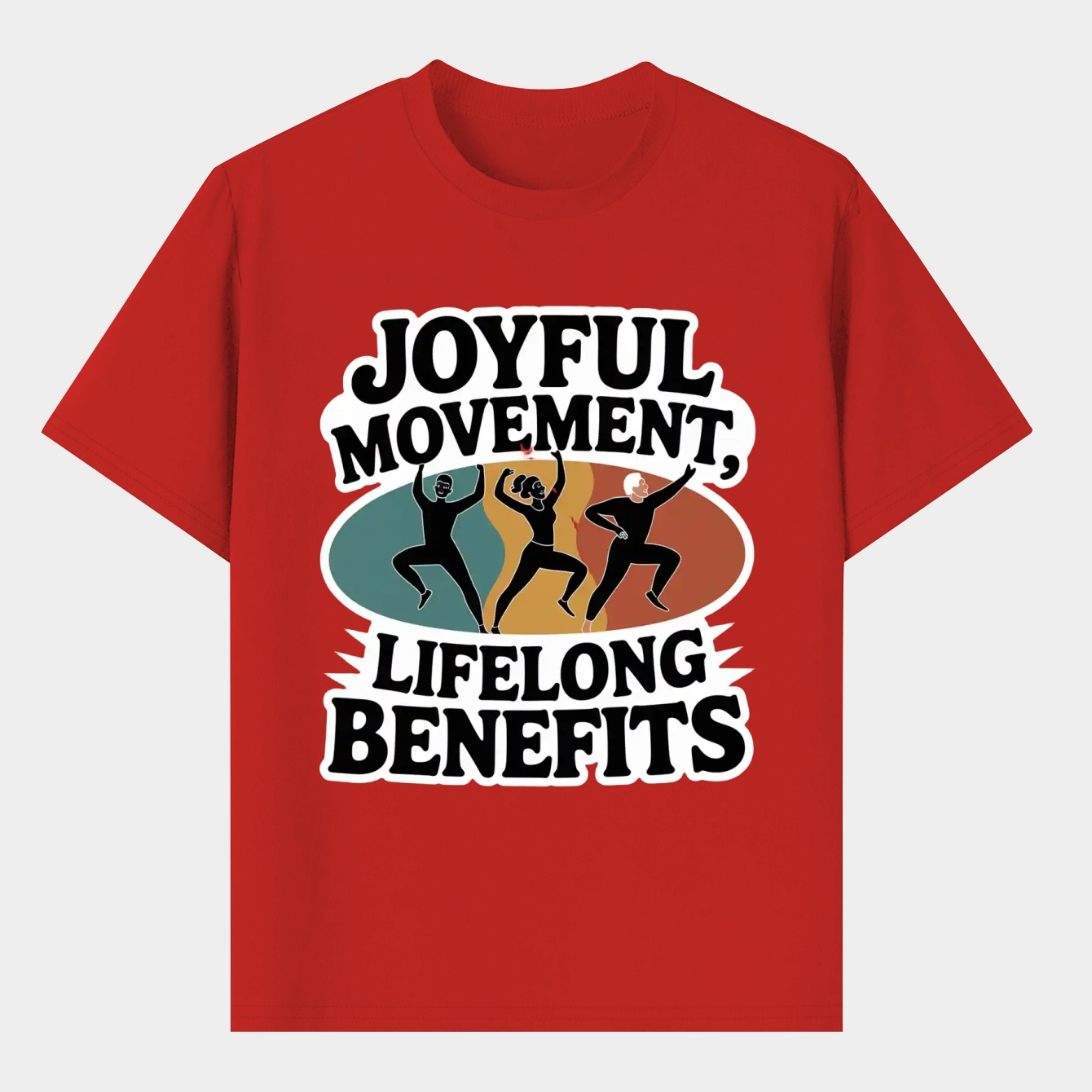 Joyful Movement, Timeless Wellbeing Men's T-Shirt