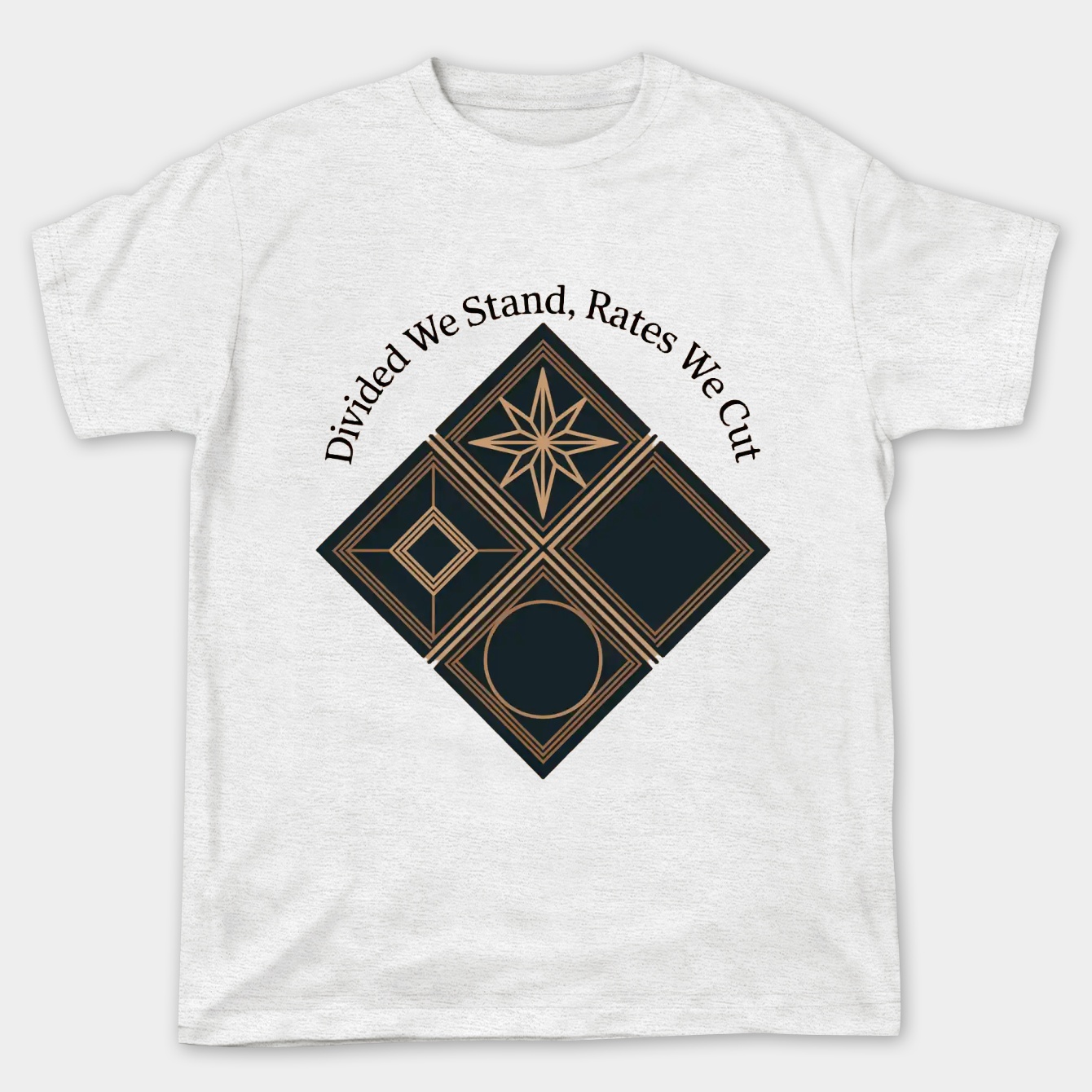 Divided We Stand Geometric Unity Women's Plus Size T-shirt