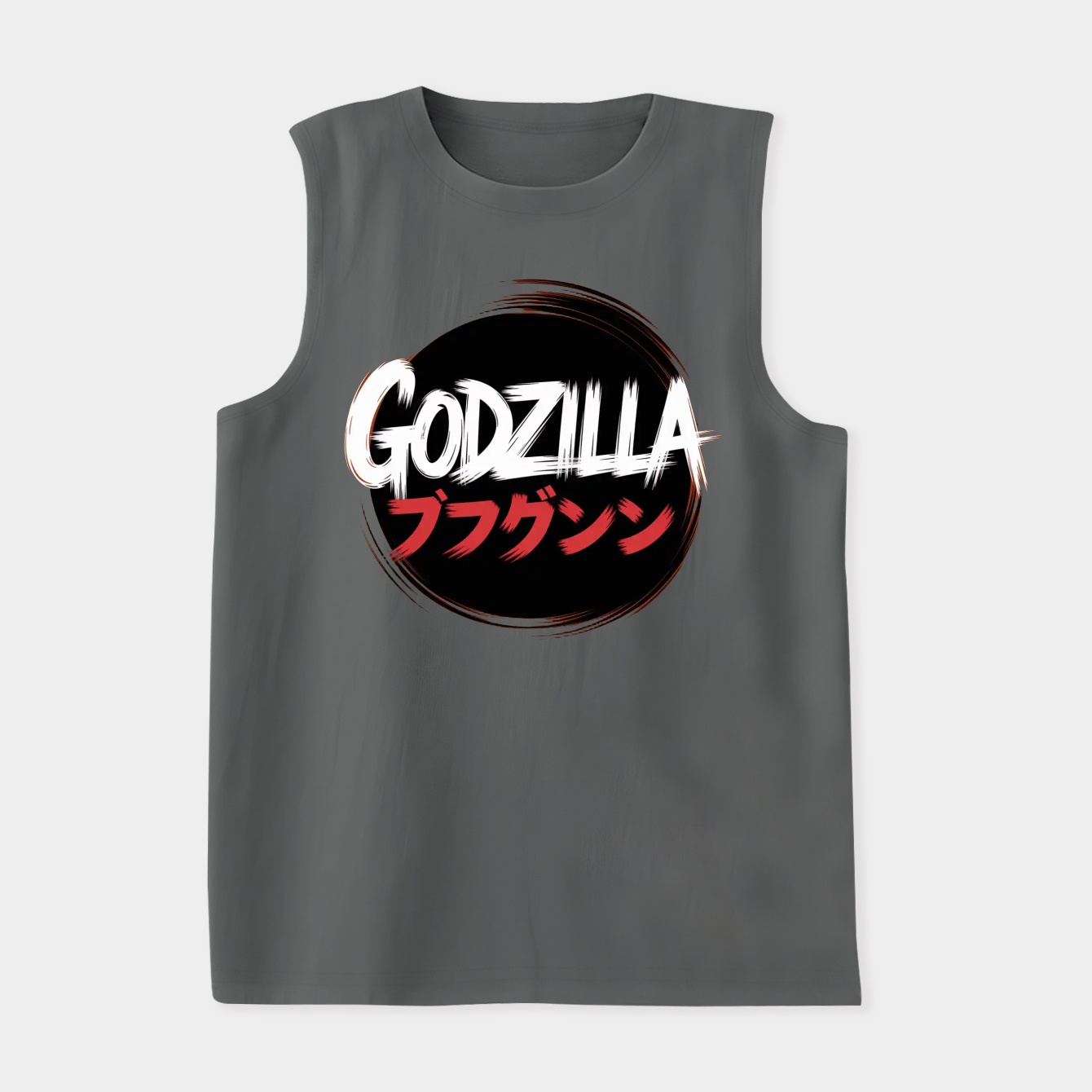 Godzilla Calligraphy Women's Soft Tank Top