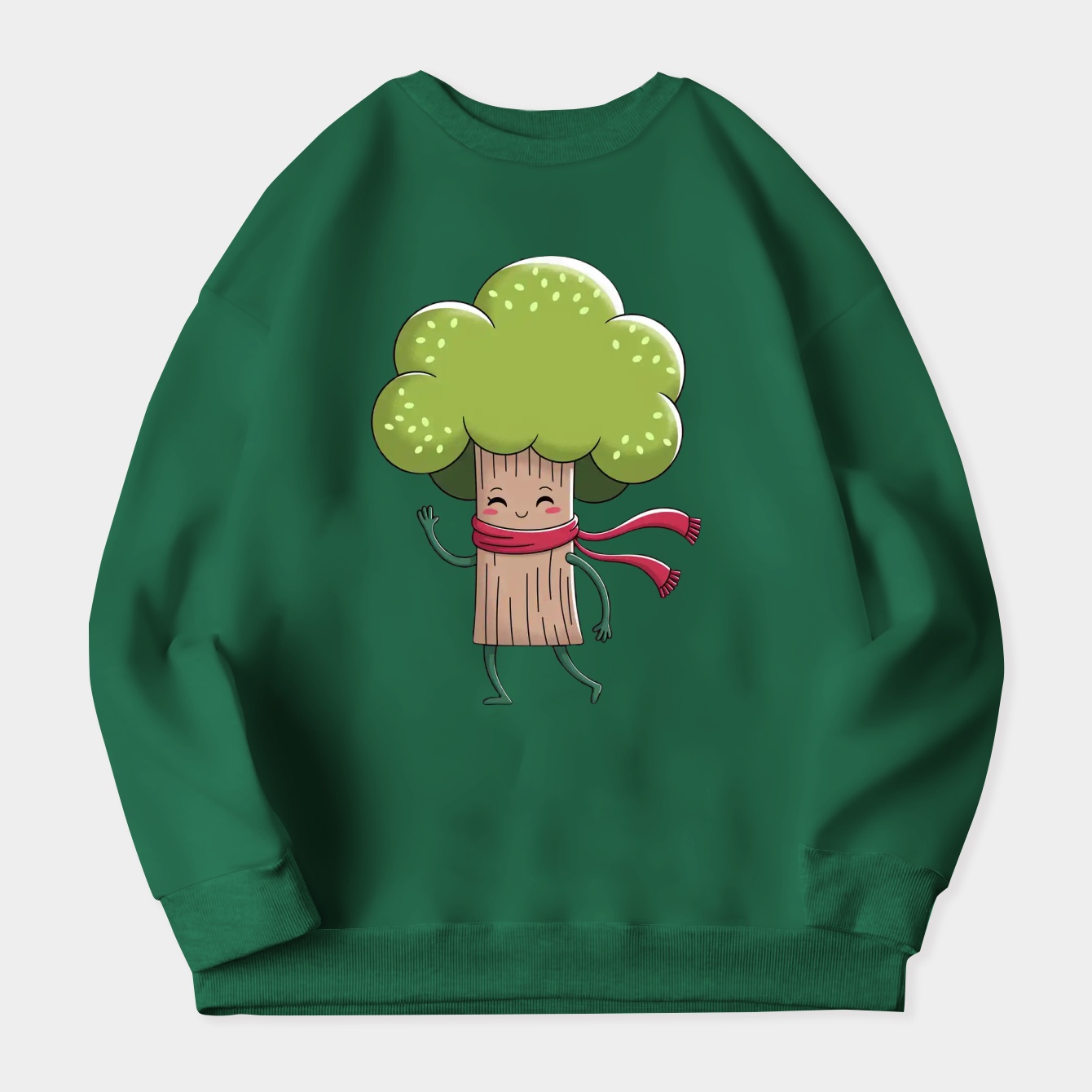 Tree Character from BFB TPOT Women's Crewneck Sweatshirt