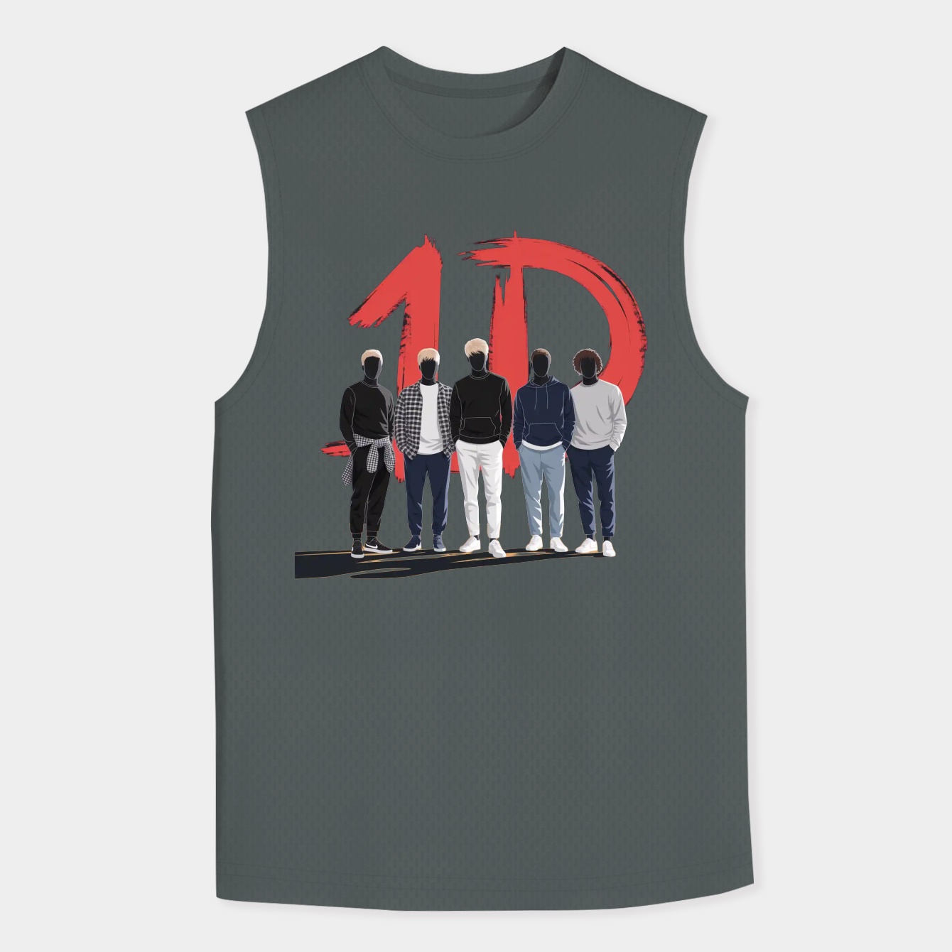 One Direction Men's Big & Tall Tank Top
