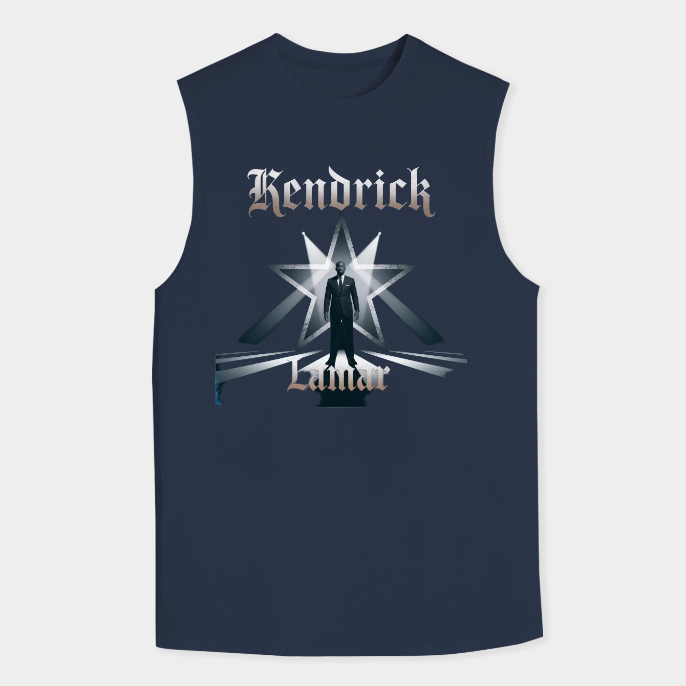 Kendrick Lamar Vintage Men's Big & Tall Tank Top