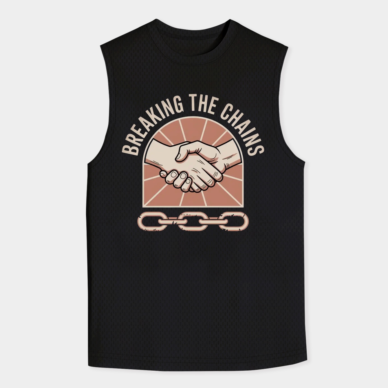 Breaking the Chains Handshake Men's Tank Top