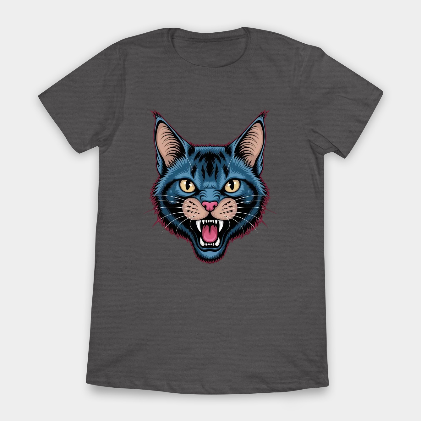 ThrillerCat Fierce Expression Women's T-Shirt