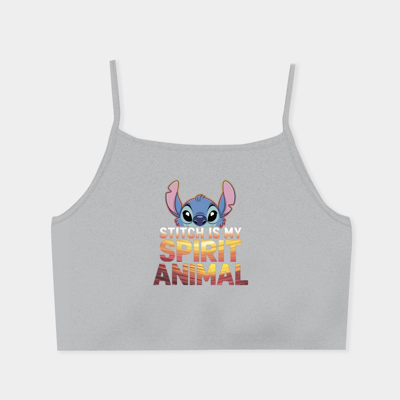 Stitch is my spirit animal, Lilo and Stitch Spirit Animal Women's  Spaghetti Strap Tank Top