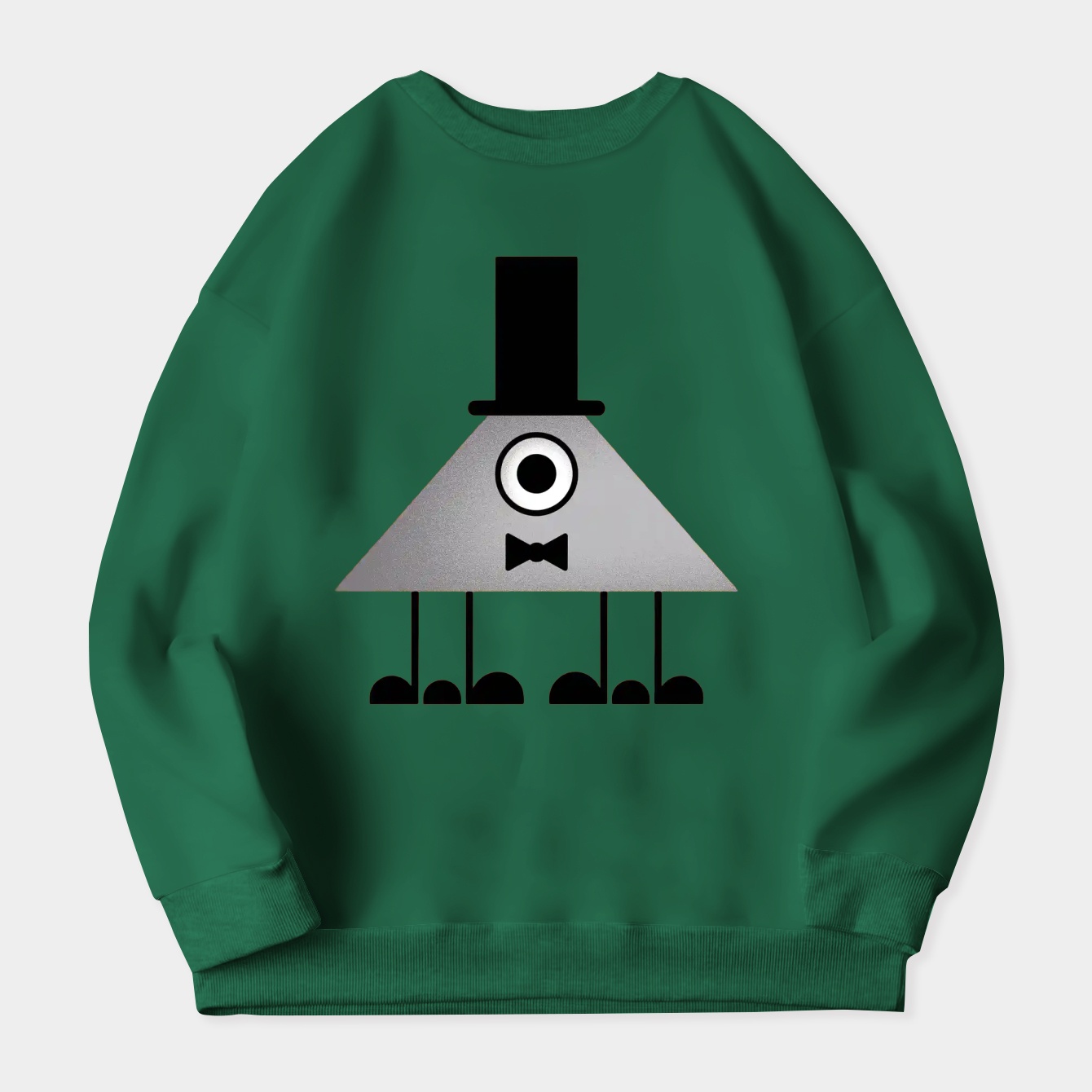 Bill Cipher Triangle Character Women's Plus Size Sweatshirt