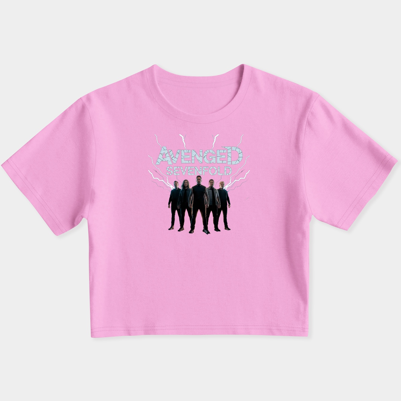 Avenged Sevenfold Women's Slim Fit Baby Tee