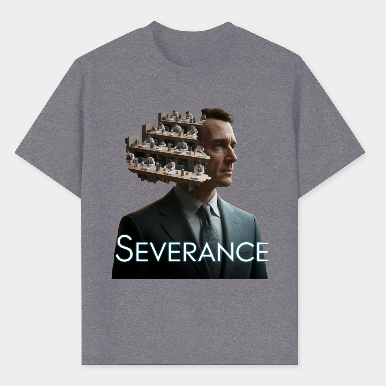 severance mind division concept Men's T-Shirt
