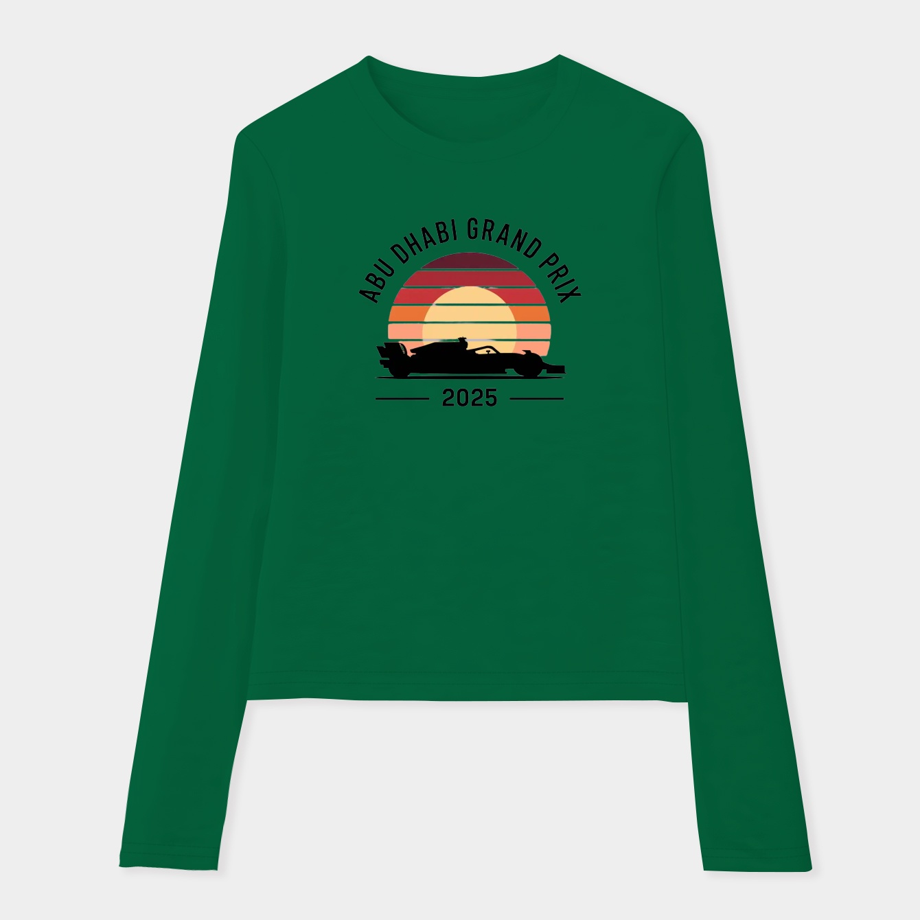 Abu Dhabi Grand Prix Sunset Speed Women's Soft Long Sleeve T-Shirt
