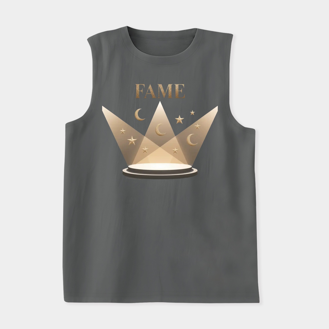 Fame in Golden Spotlight Women's Soft Tank Top
