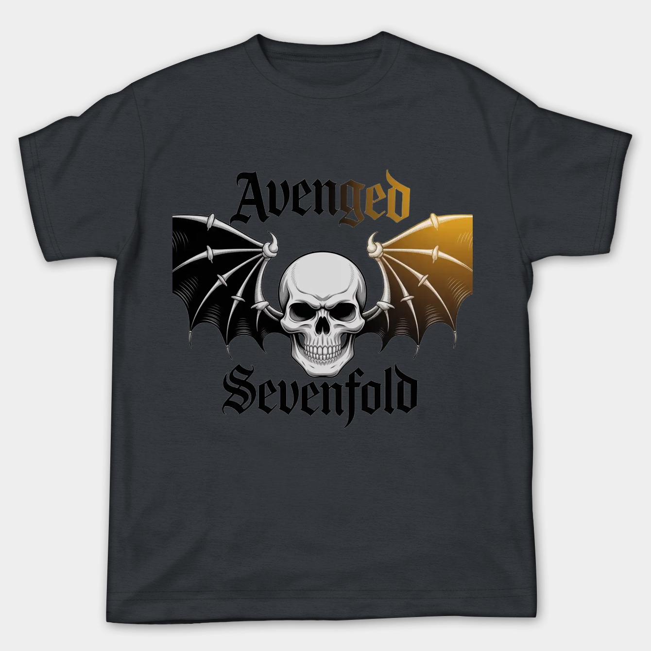 Bat Wing Skull Women's Plus Size T-shirt