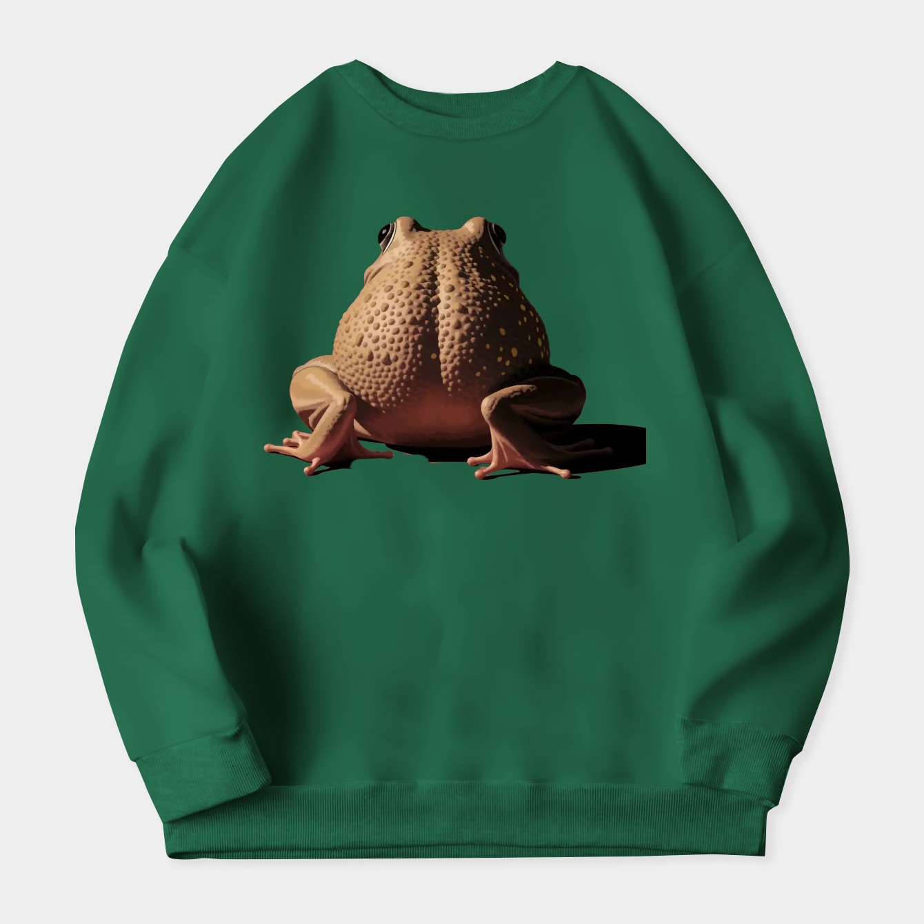 frog butt brown Women's Plus Size Sweatshirt