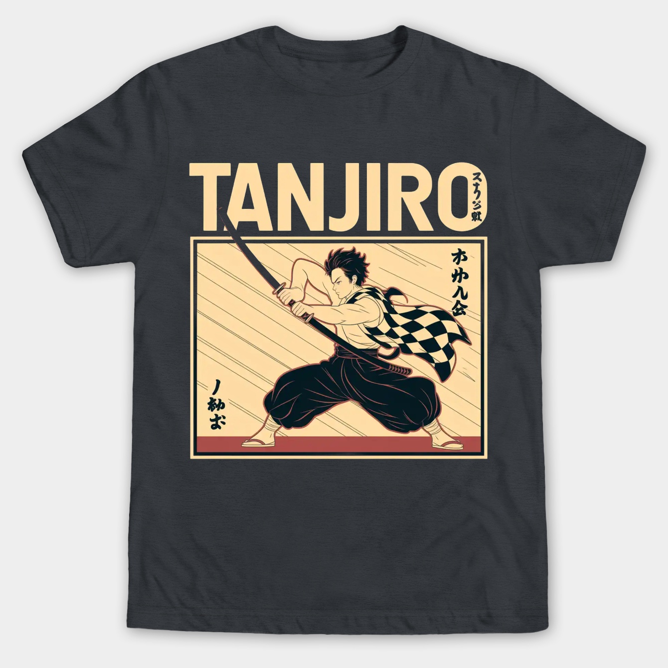 Tanjiro’s Water Breathing Drip Men's Big & Tall T-shirt