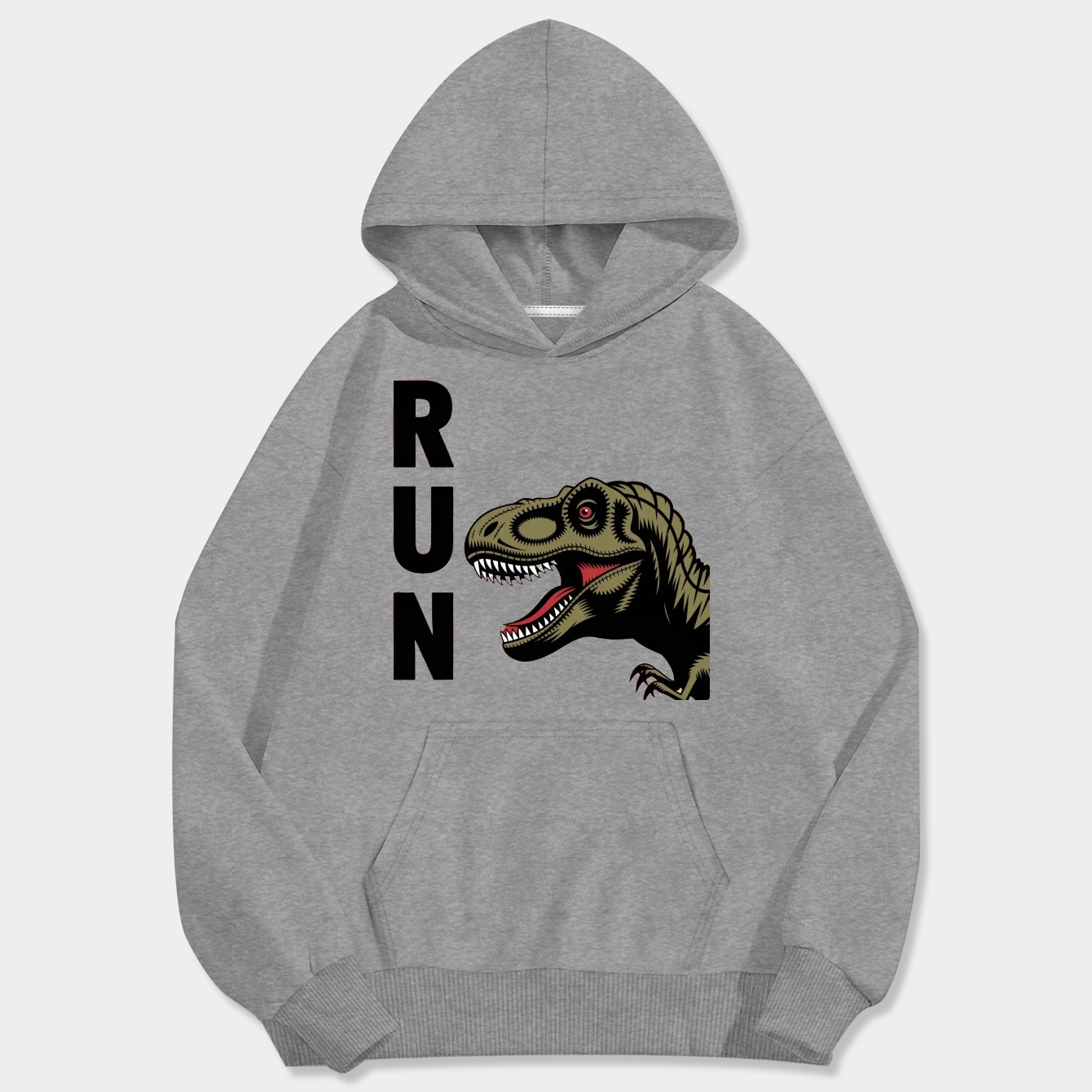 Run From The Monster Men's Big & Tall Hoodie