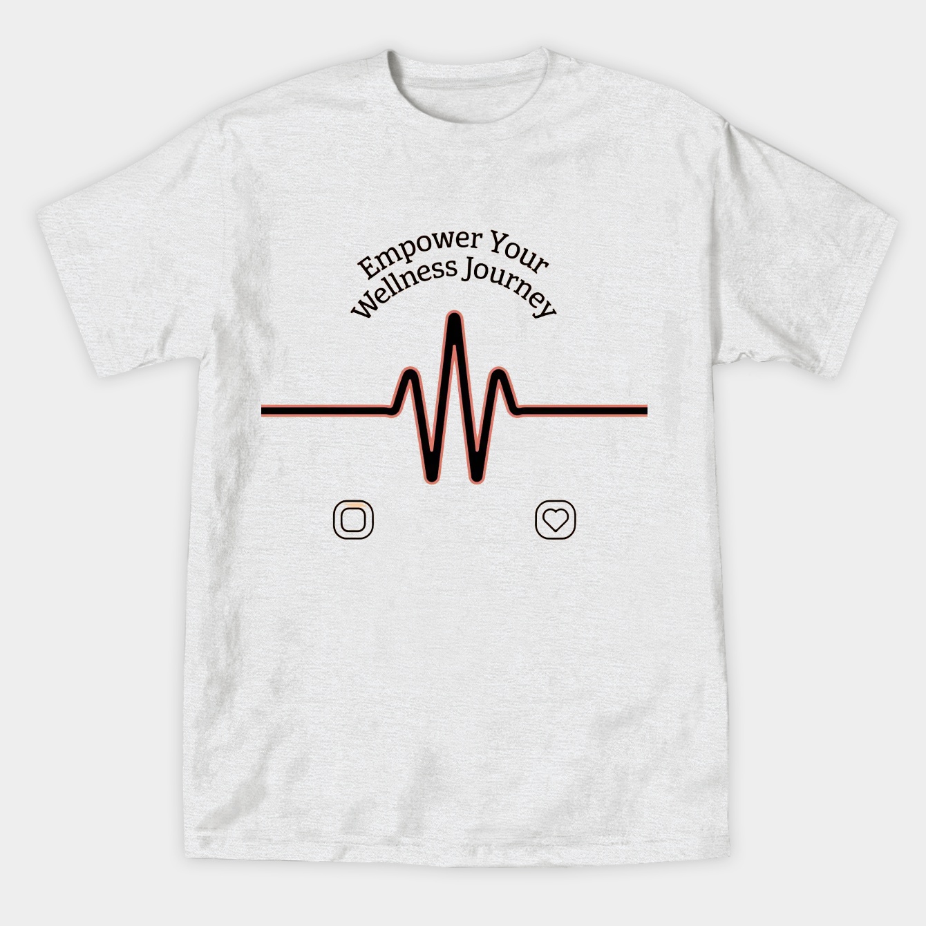 Empower Your Wellness Journey Women's Athletic Performance T-Shirt