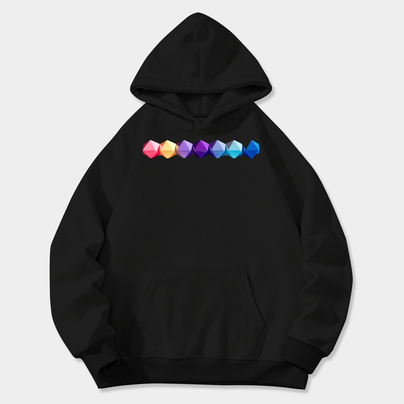 Pride Dice Bi Bisexual Women's Plus Size Hoodie