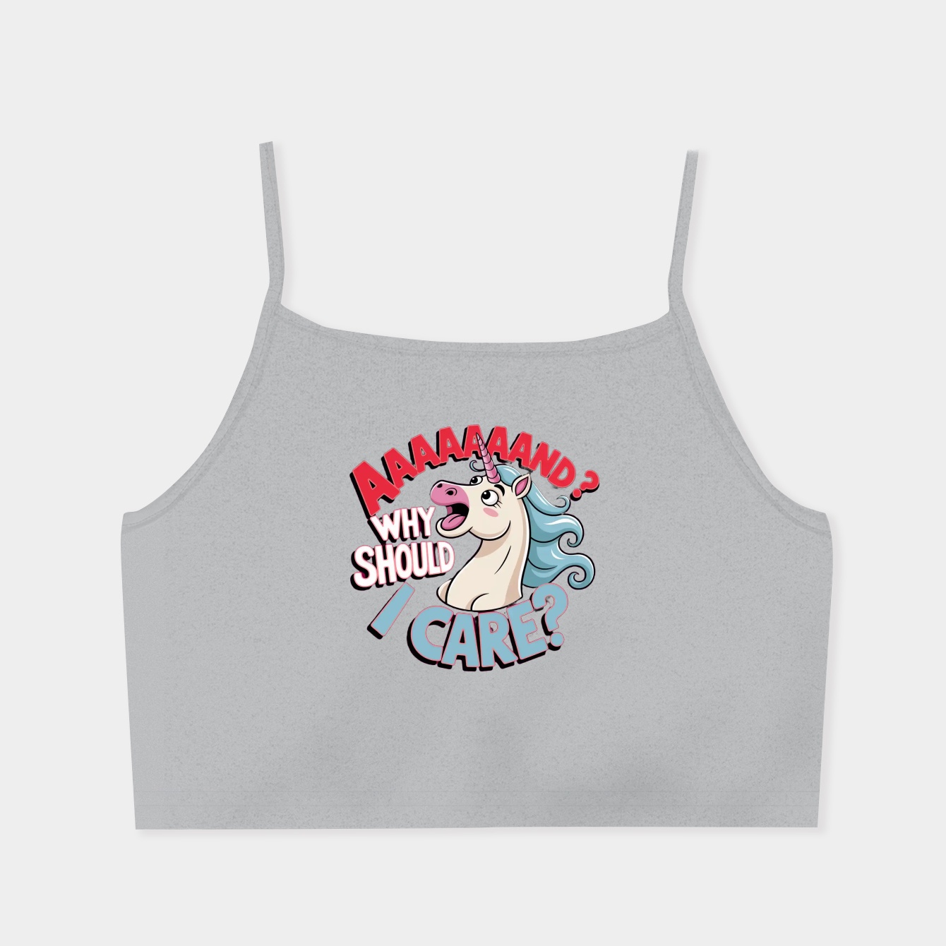 Unicorse Women's  Spaghetti Strap Tank Top