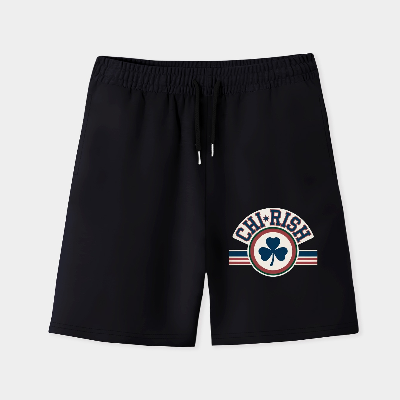 CHI-RISH Shamrock Emblem Men's Quick-Dry Athletic Shorts