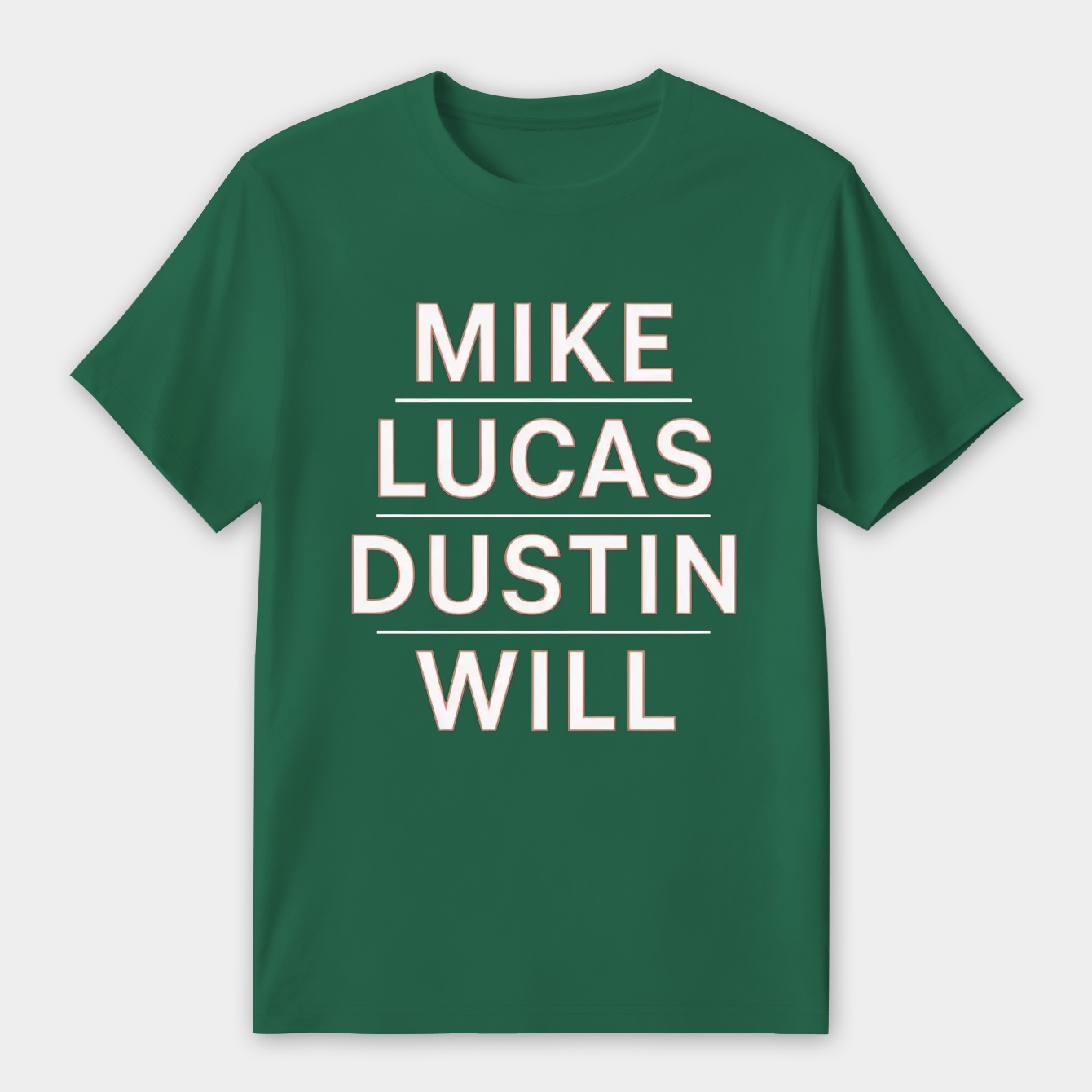 Stranger Things Character Names Women's Premium Soft T-Shirt