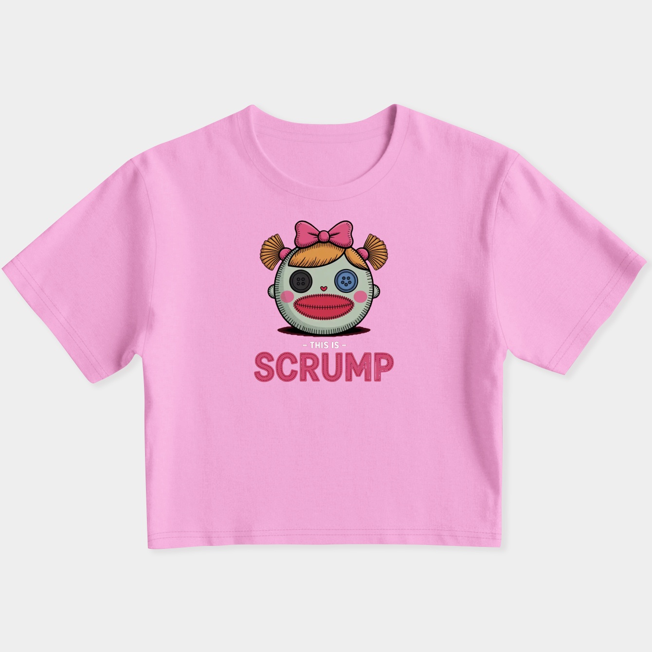 Lilo & Stitch This Is Scrump Women's Slim Fit Baby Tee