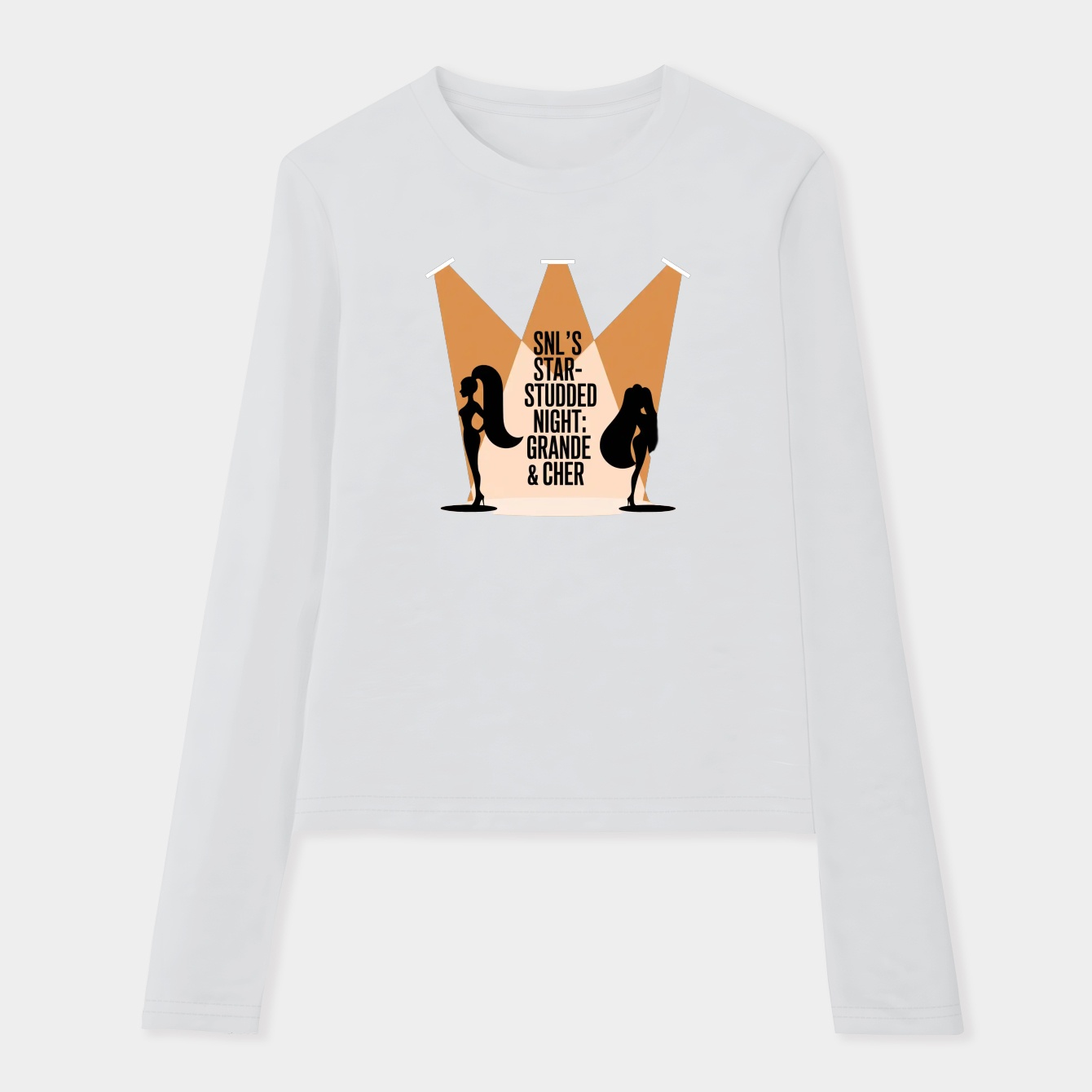 SNL Icons: Grande & Cher Night Women's Soft Long Sleeve T-Shirt