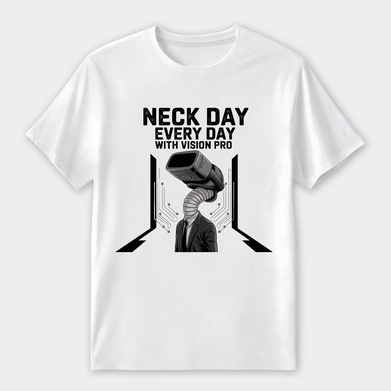 Neck Day Every Day Vision Pro