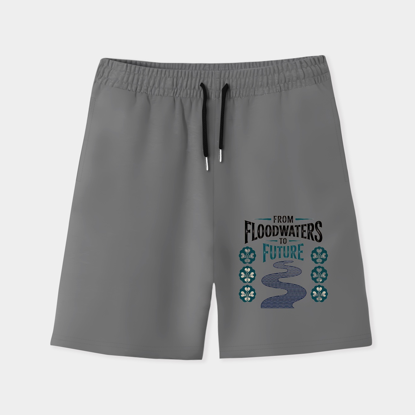From Floodwaters to Future Hope Men's Quick-Dry Athletic Shorts