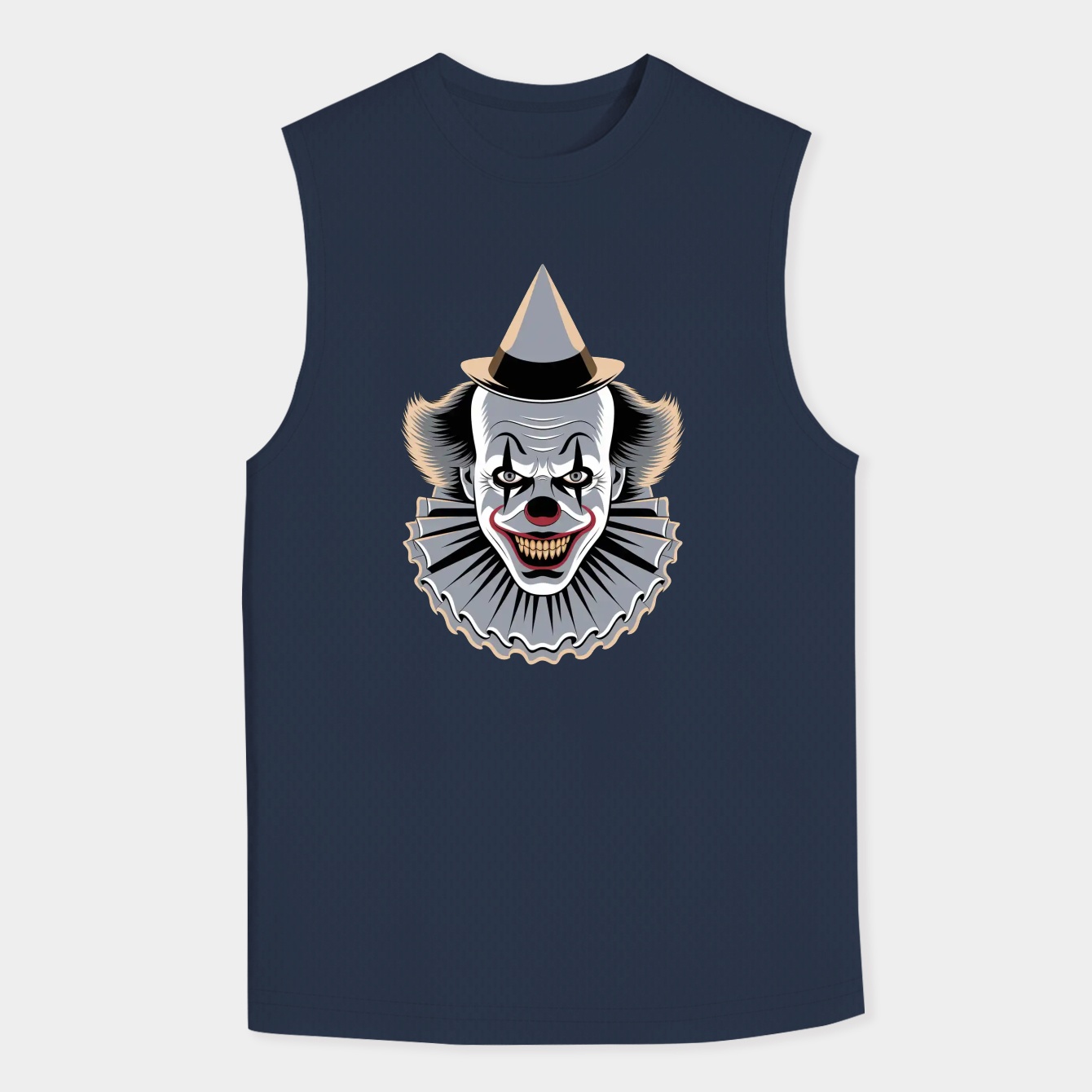 Terrifier Medium Horror Men's Big & Tall Tank Top