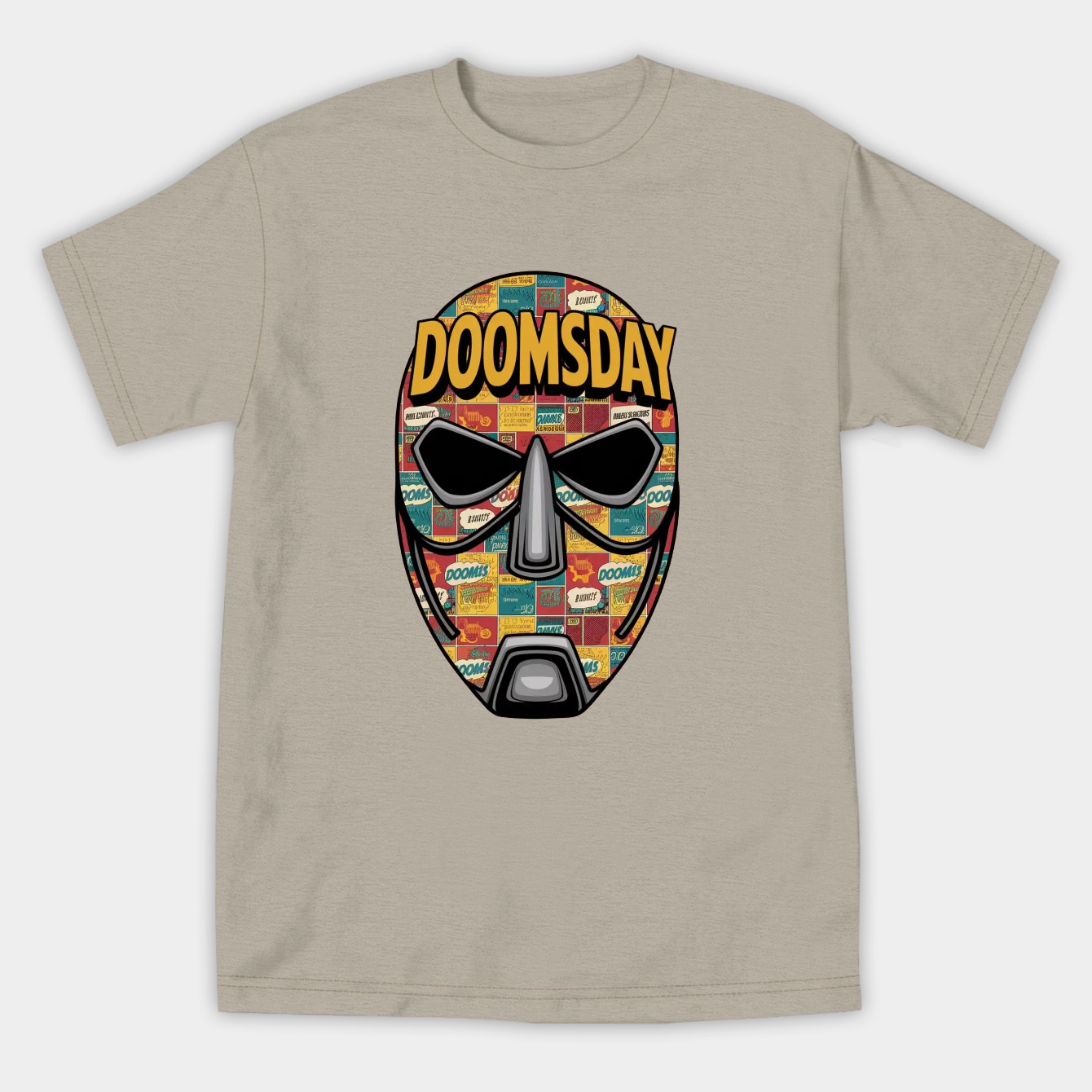 mf-doom comic mask design Women's Athletic Performance T-Shirt