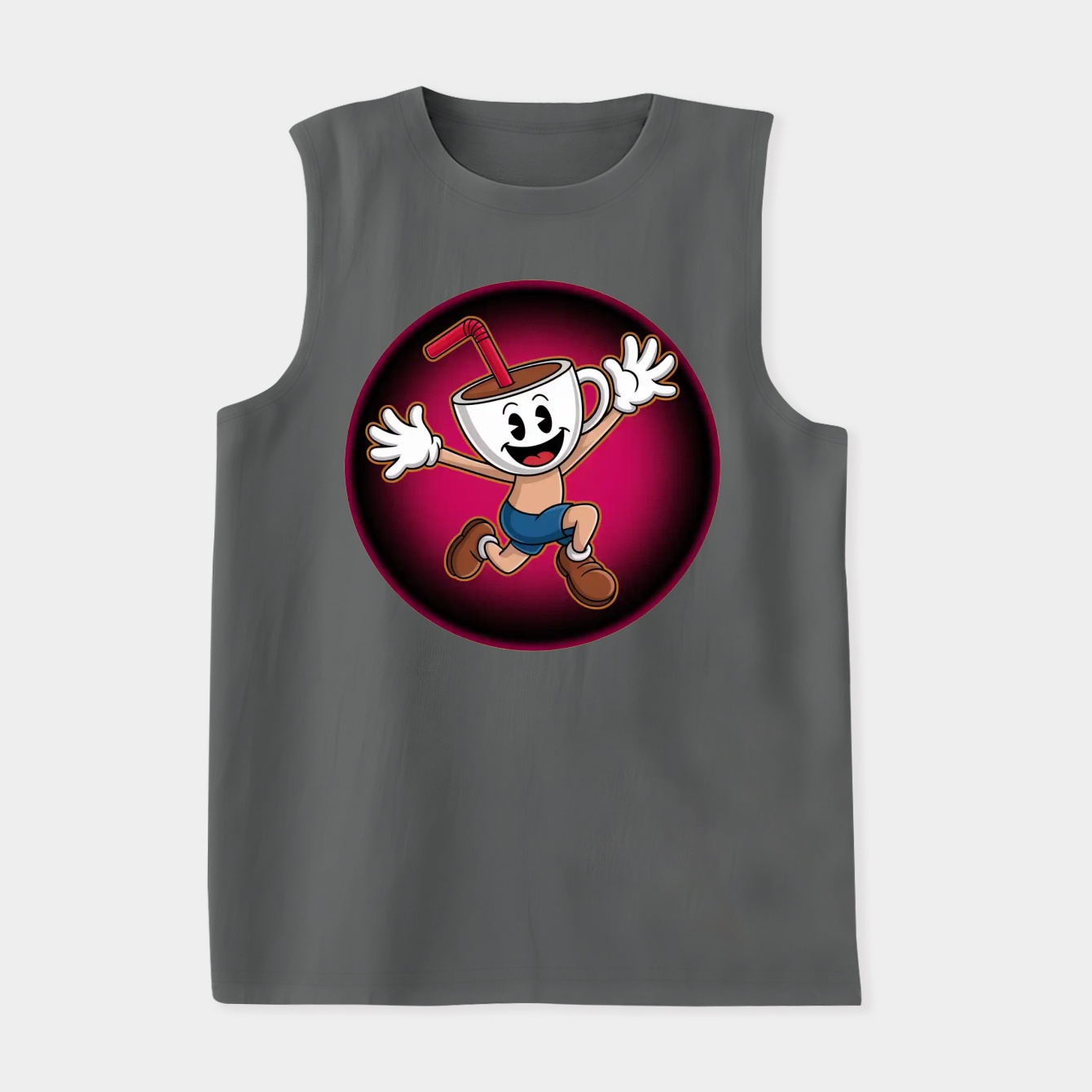 Cuphead Fanart Women's Soft Tank Top