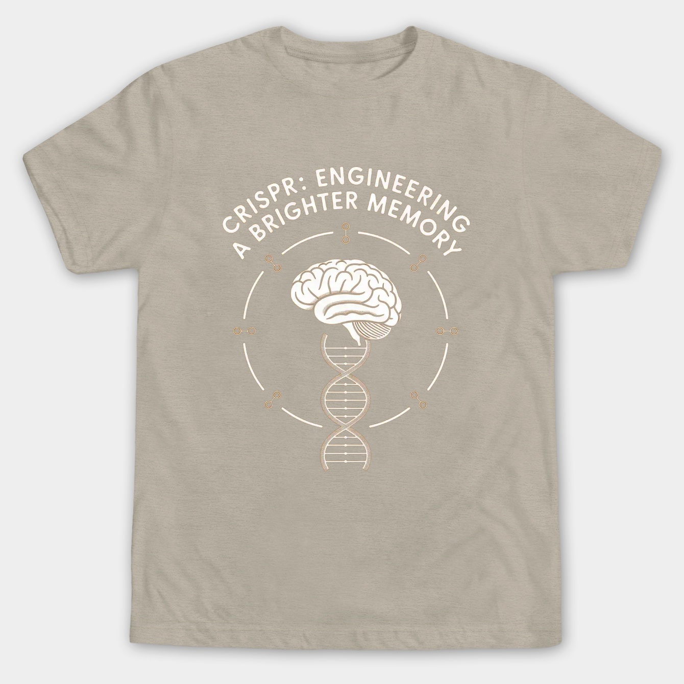 CRISPR Brighter Memory Emblem Men's Big & Tall T-shirt