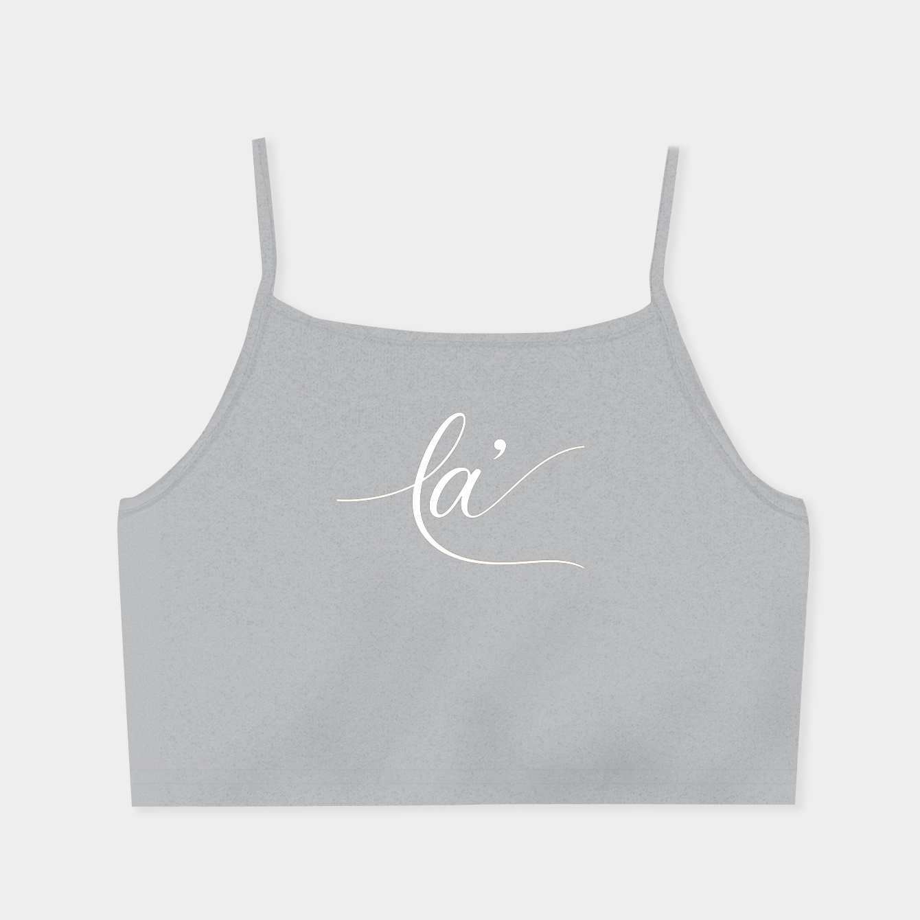 Kamala Script Typography Women's  Spaghetti Strap Tank Top