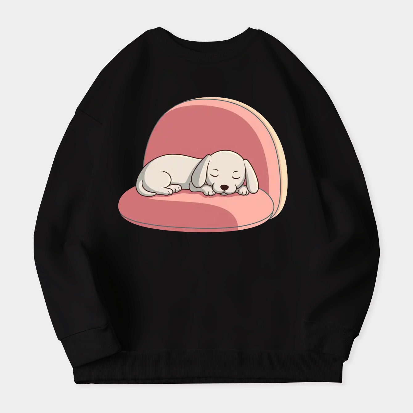 Sleepy Cinnamoroll Women's Crewneck Sweatshirt