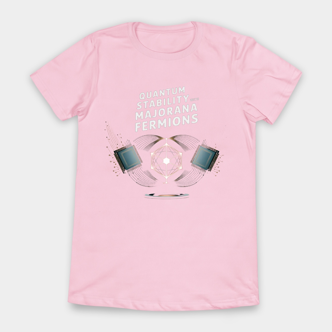 Quantum Stability Retro Particle Glow Women's T-Shirt