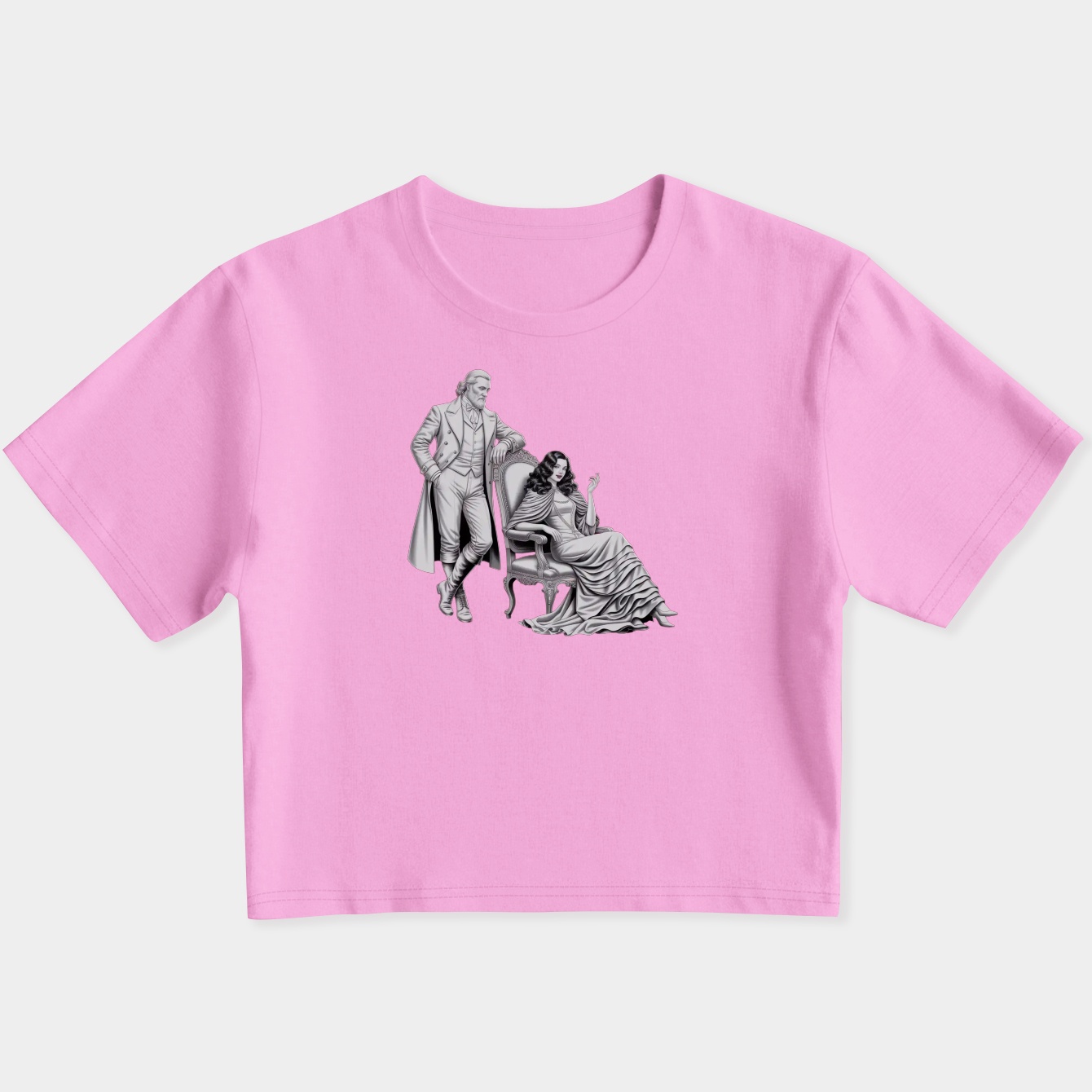 Laszlo and Nadja Bats Women's Slim Fit Baby Tee