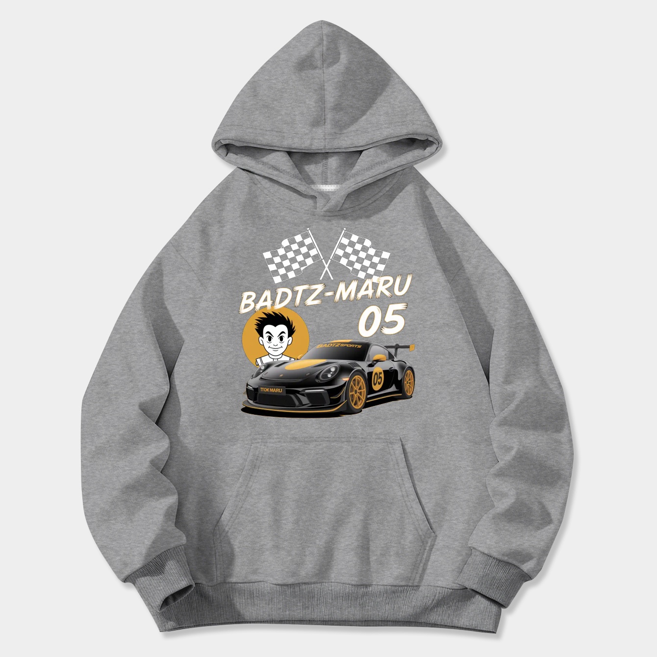 Hello Kitty And Friends Badtz-Maru Tokyo Speed Women's Plus Size Hoodie