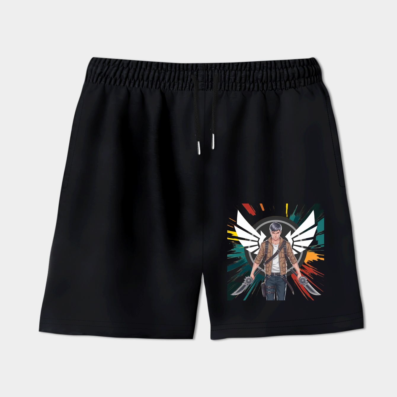 Levi Ackerman Dynamic Splash Women's Shorts