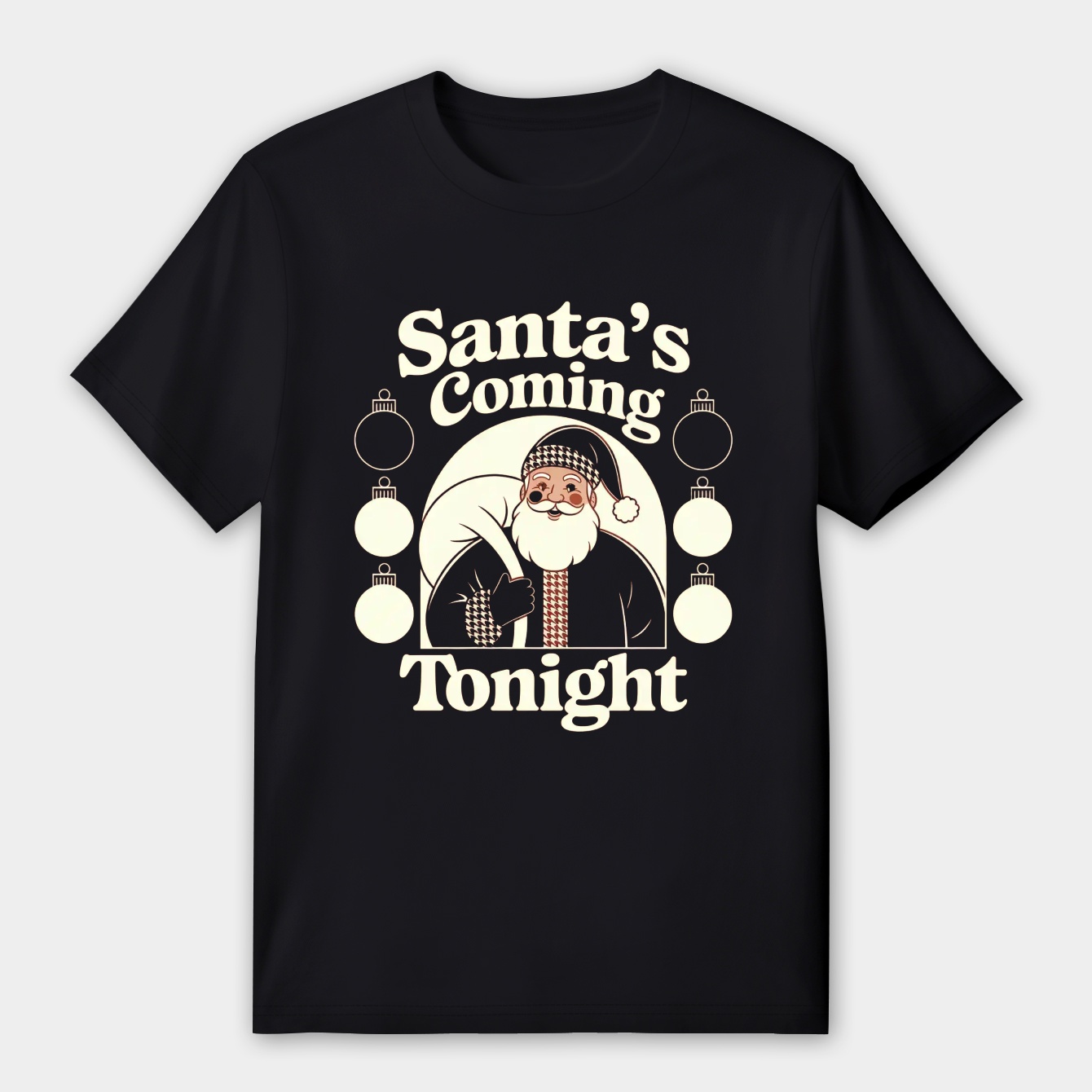 Santa’s Coming Tonight Retro Cheer