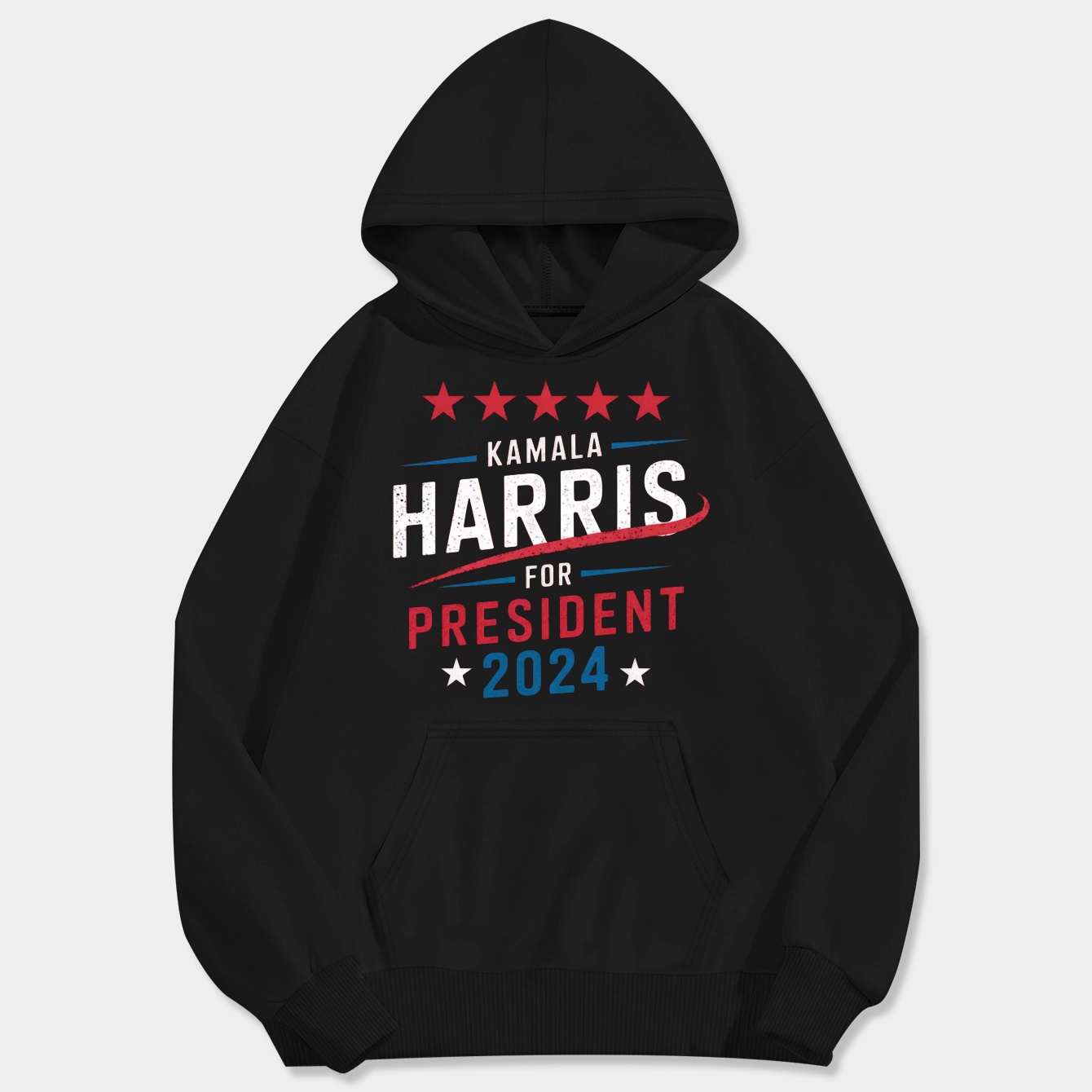 KAMALA HARRIS FOR PRESIDENT 2024 Men's Big & Tall Hoodie