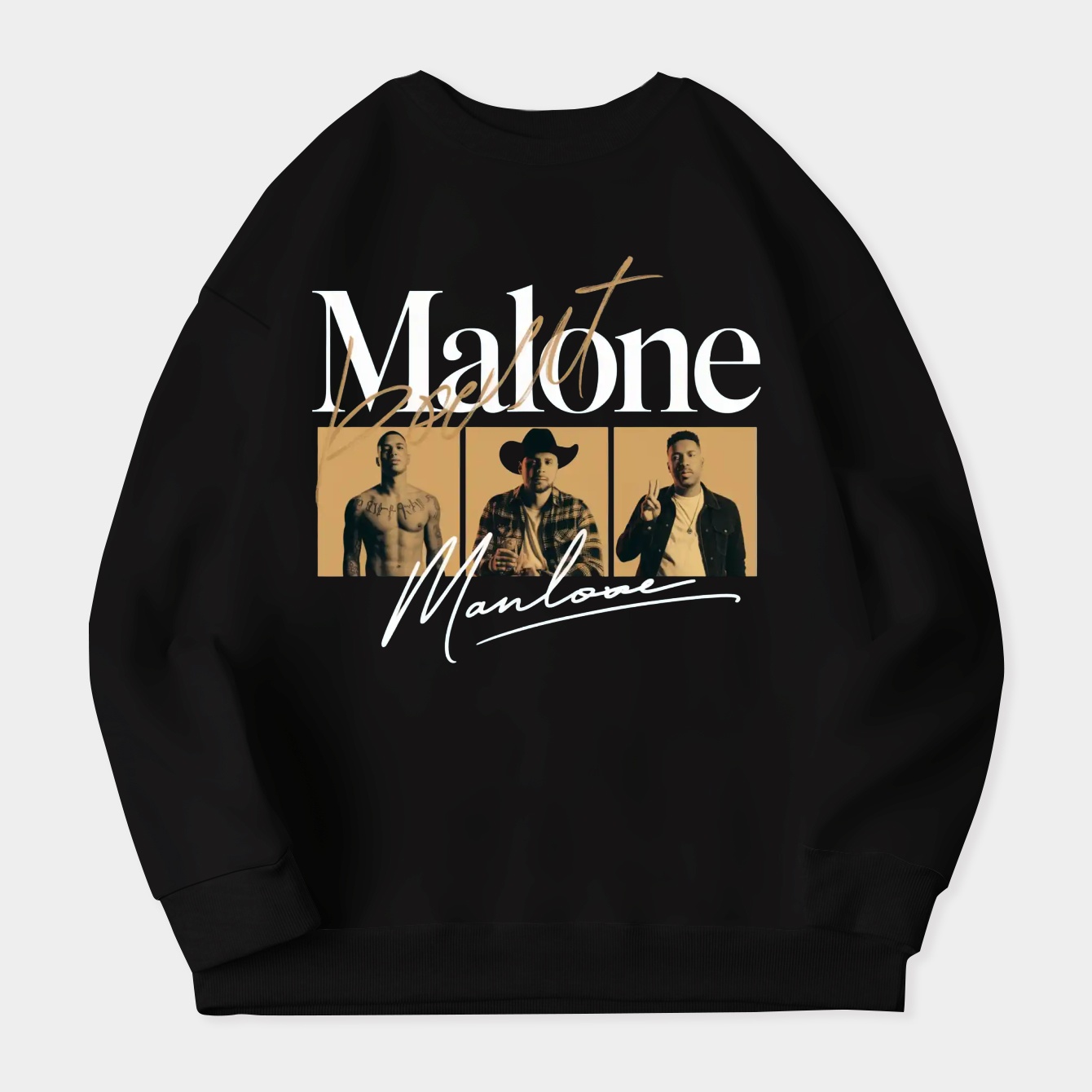 Post Malone Vintage 90s Women's Plus Size Sweatshirt