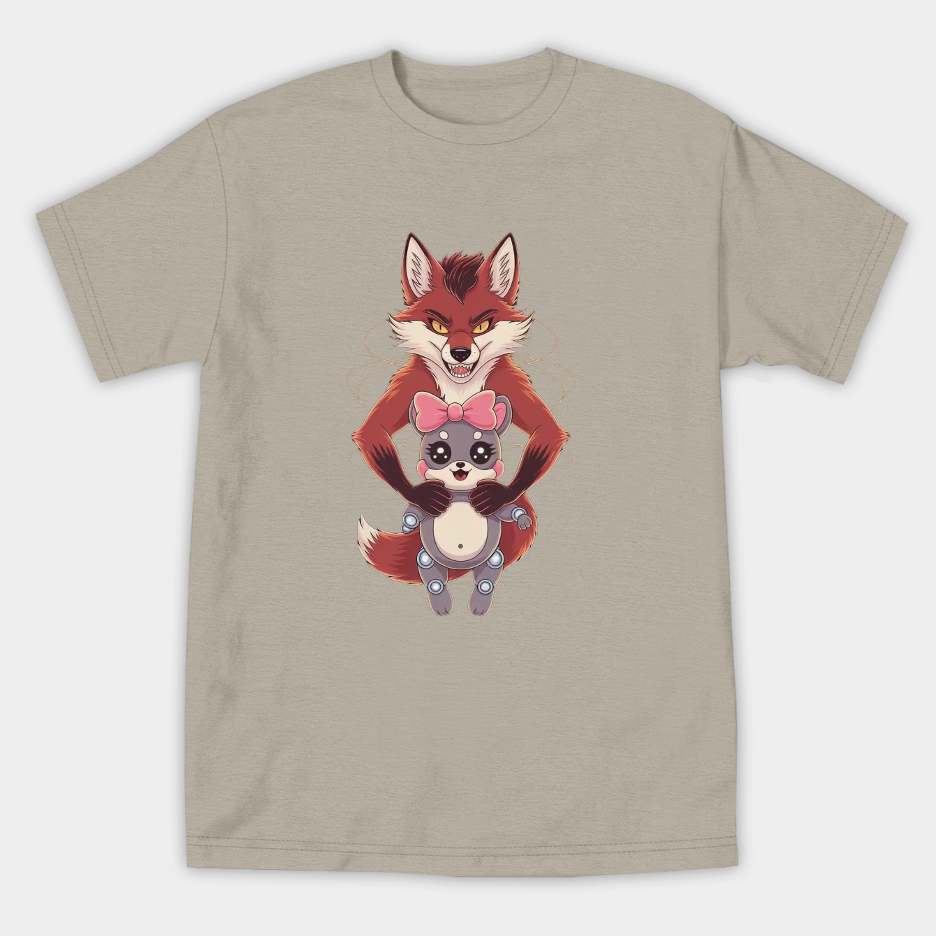 Foxy and Mangle Women's Athletic Performance T-Shirt