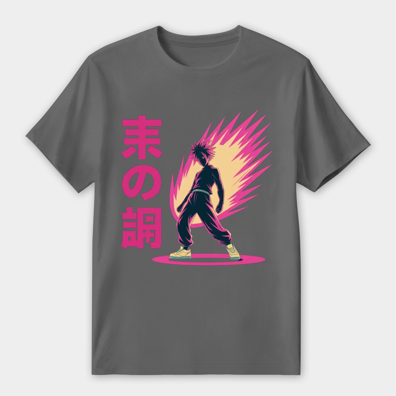 okarun neon energy character Women's Premium Soft T-Shirt