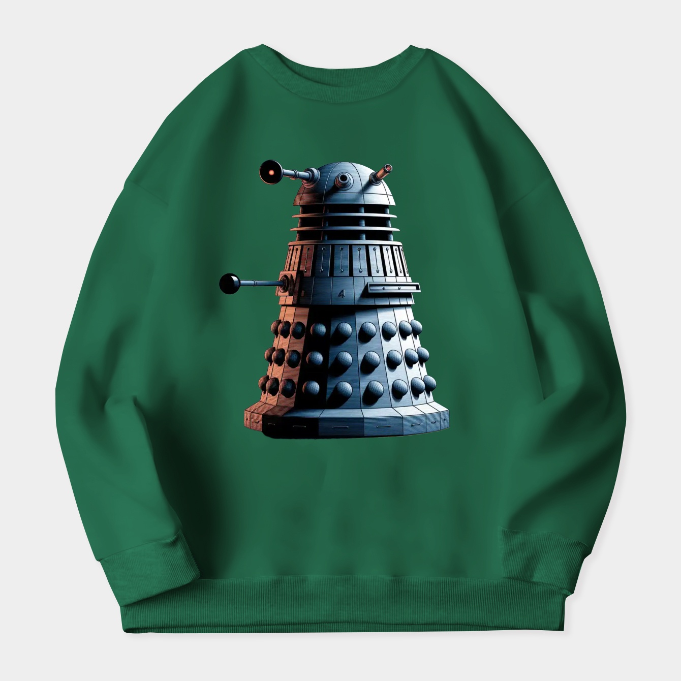 EXTERMINATE! Dalek Typography Women's Crewneck Sweatshirt